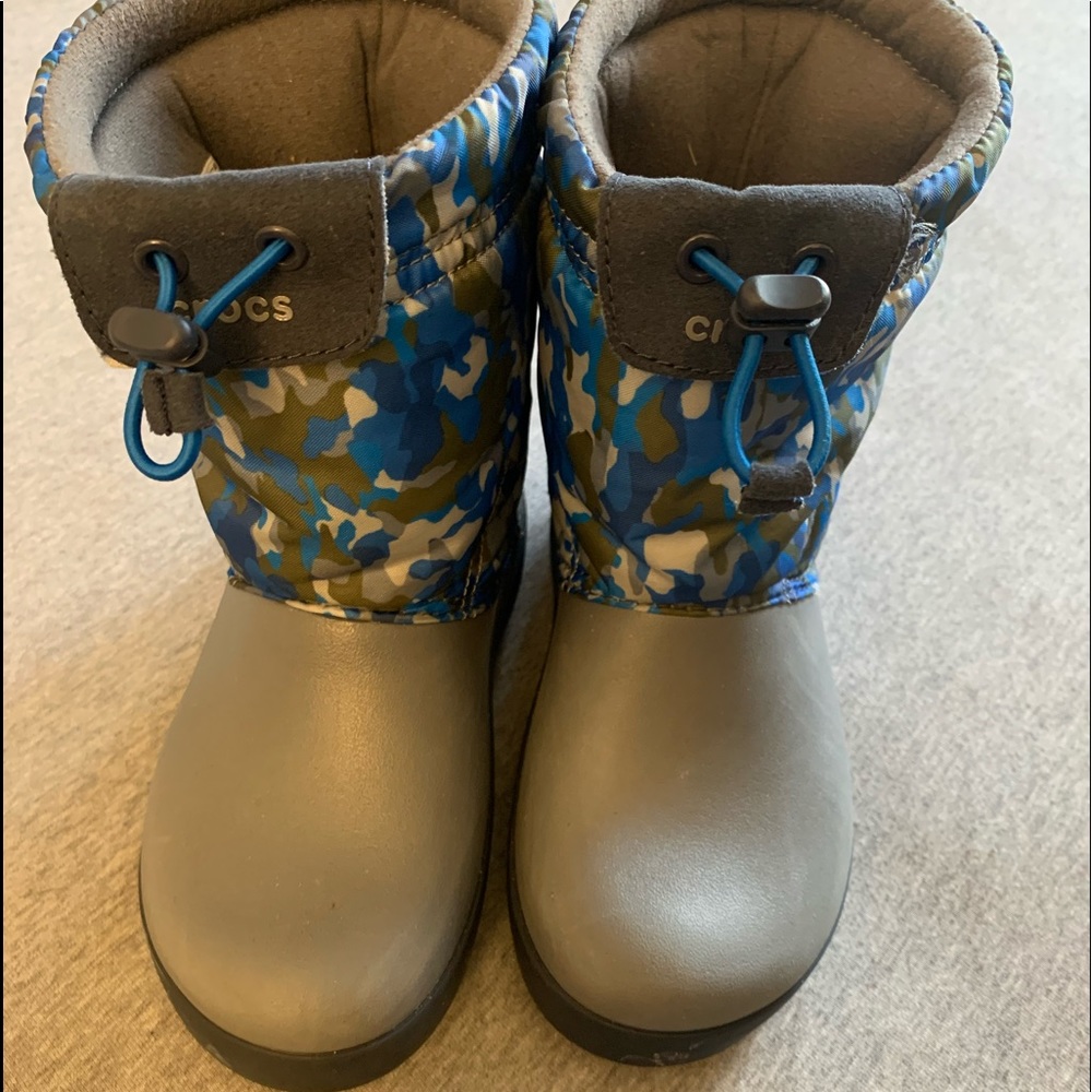 KIDS CROCS SNOW BOOTS